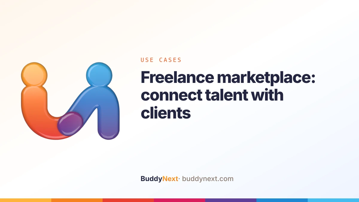 Freelance marketplace: connect talent with clients